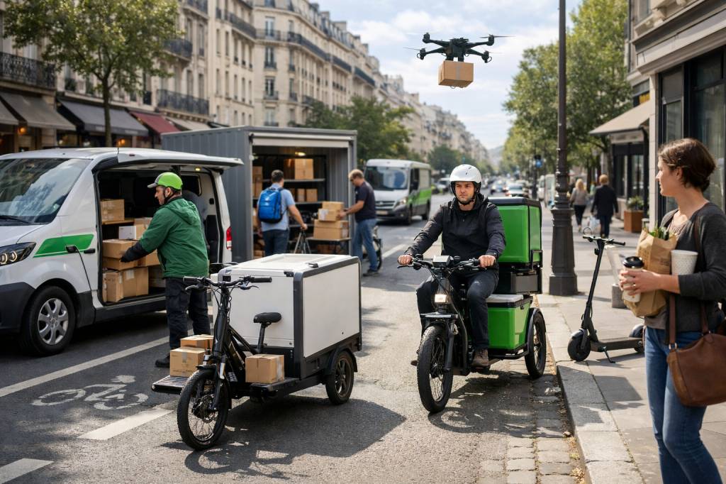Logistique urbaine : nouvelles solutions pour livrer plus vite et plus vert en centre-ville