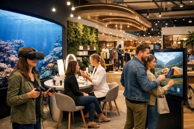 Comment les retailers repensent la surface de vente pour créer des expériences immersives et différenciantes