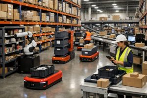Automatisation des entrepôts : robots, préparation de commandes et nouveaux métiers de la logistique