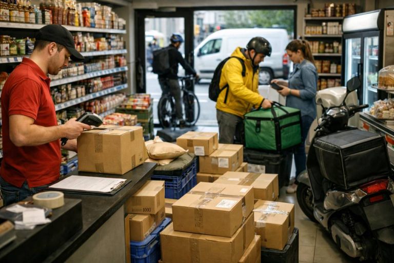 Comment les magasins de proximité deviennent des hubs logistiques pour le e-commerce et le dernier kilomètre